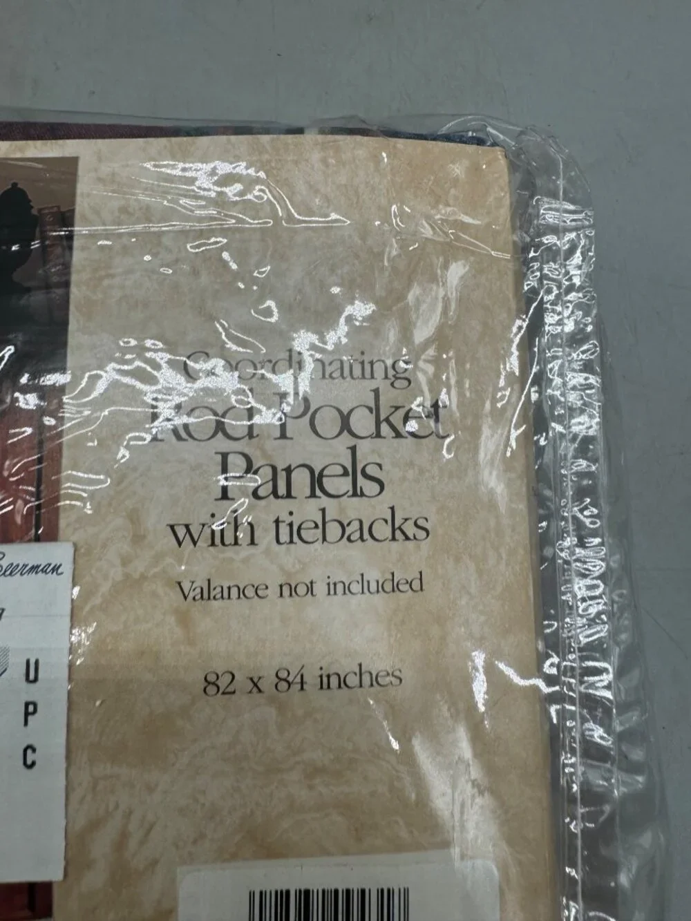 Coordinating Rod Pocket Panels dream style collection 82X84